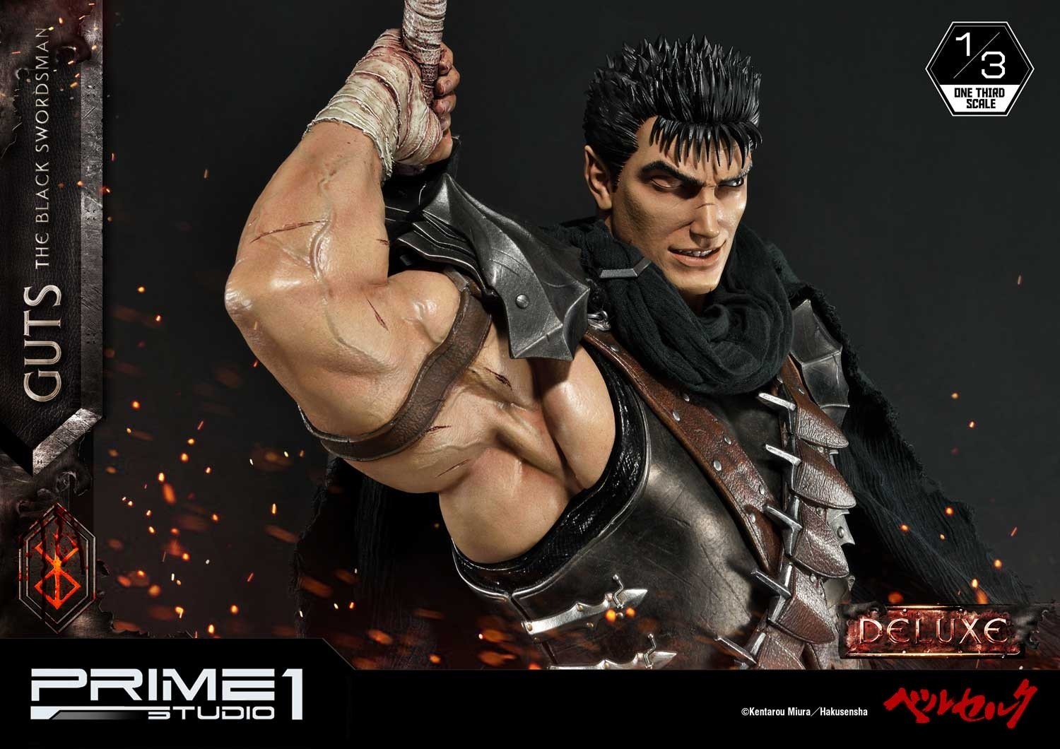 Berserk - Guts - Puck - Museum Masterline Series  (MMBR-01DX) - 1/3 - The Black Swordsman, DX Version (Prime 1 Studio) photo 20