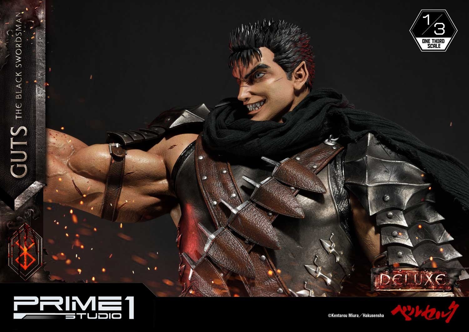 Berserk - Guts - Puck - Museum Masterline Series  (MMBR-01DX) - 1/3 - The Black Swordsman, DX Version (Prime 1 Studio) photo 22
