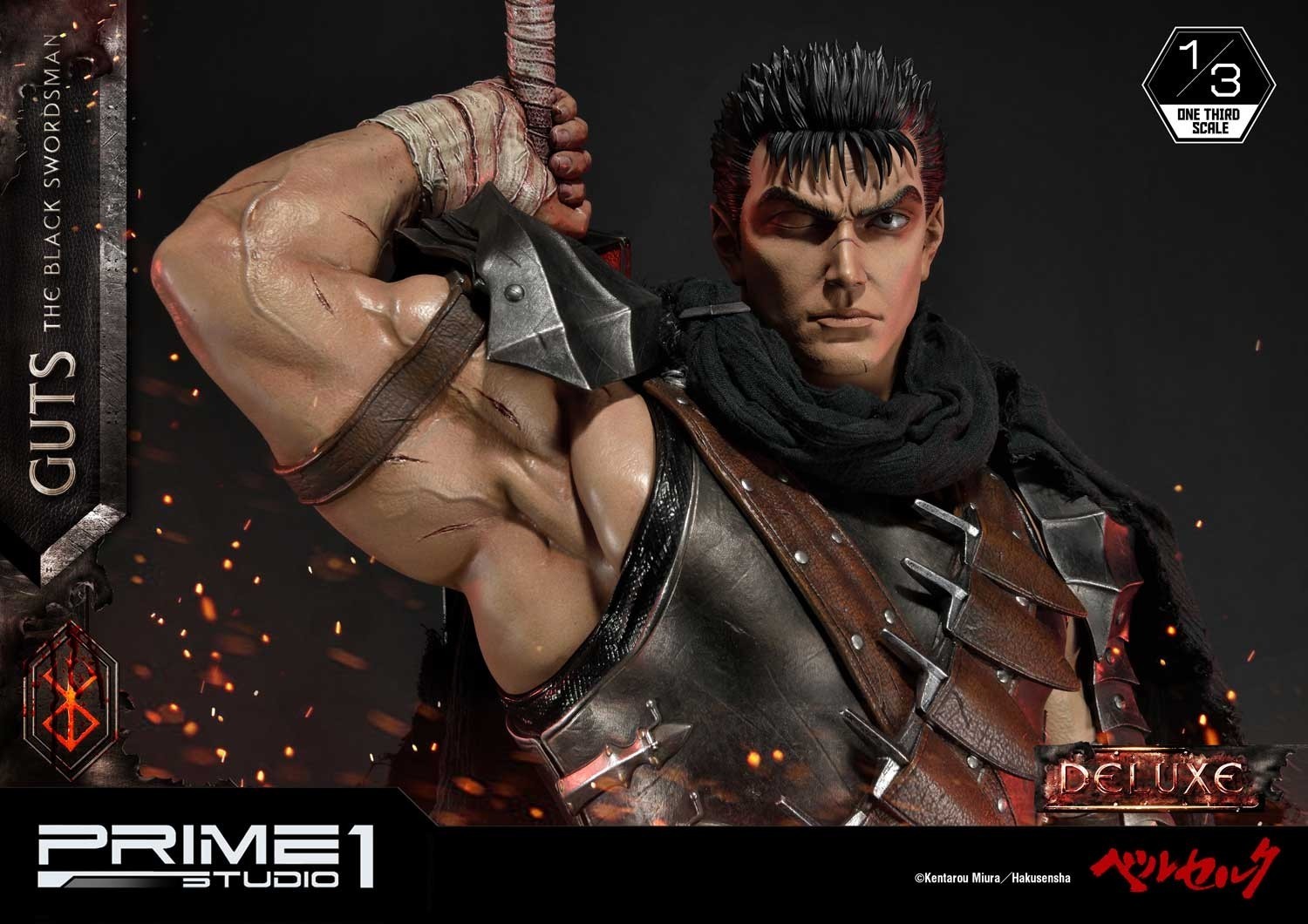 Berserk - Guts - Puck - Museum Masterline Series  (MMBR-01DX) - 1/3 - The Black Swordsman, DX Version (Prime 1 Studio) photo 26