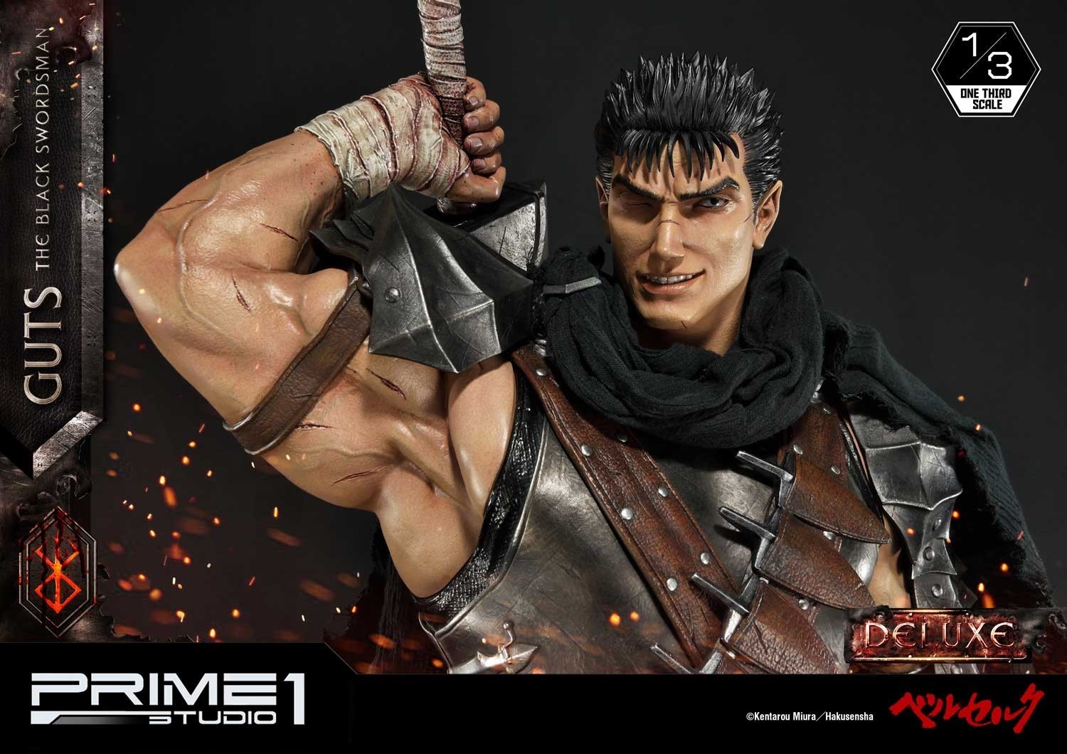 Berserk - Guts - Puck - Museum Masterline Series  (MMBR-01DX) - 1/3 - The Black Swordsman, DX Version (Prime 1 Studio) photo 27