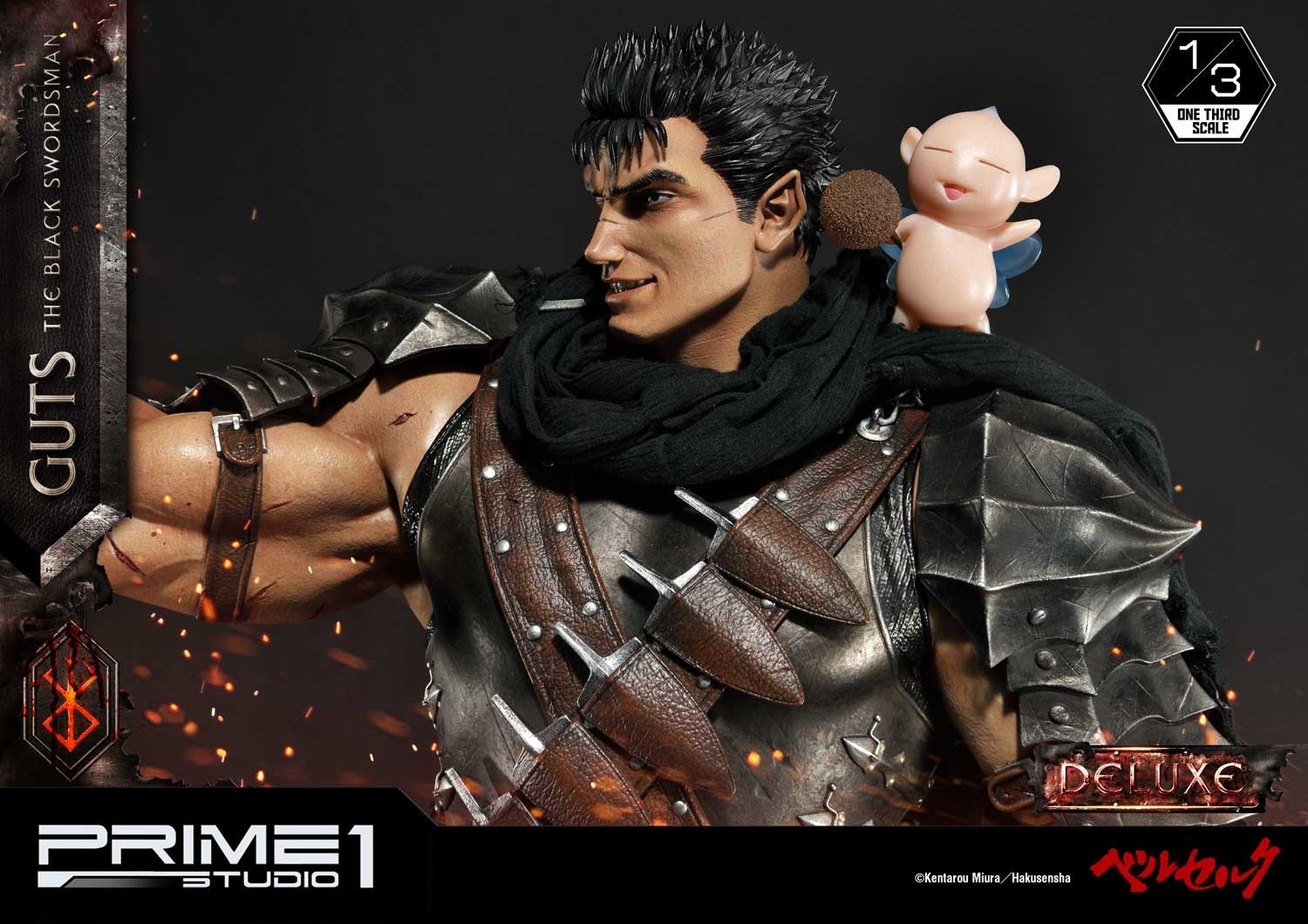 Berserk - Guts - Puck - Museum Masterline Series  (MMBR-01DX) - 1/3 - The Black Swordsman, DX Version (Prime 1 Studio) photo 29