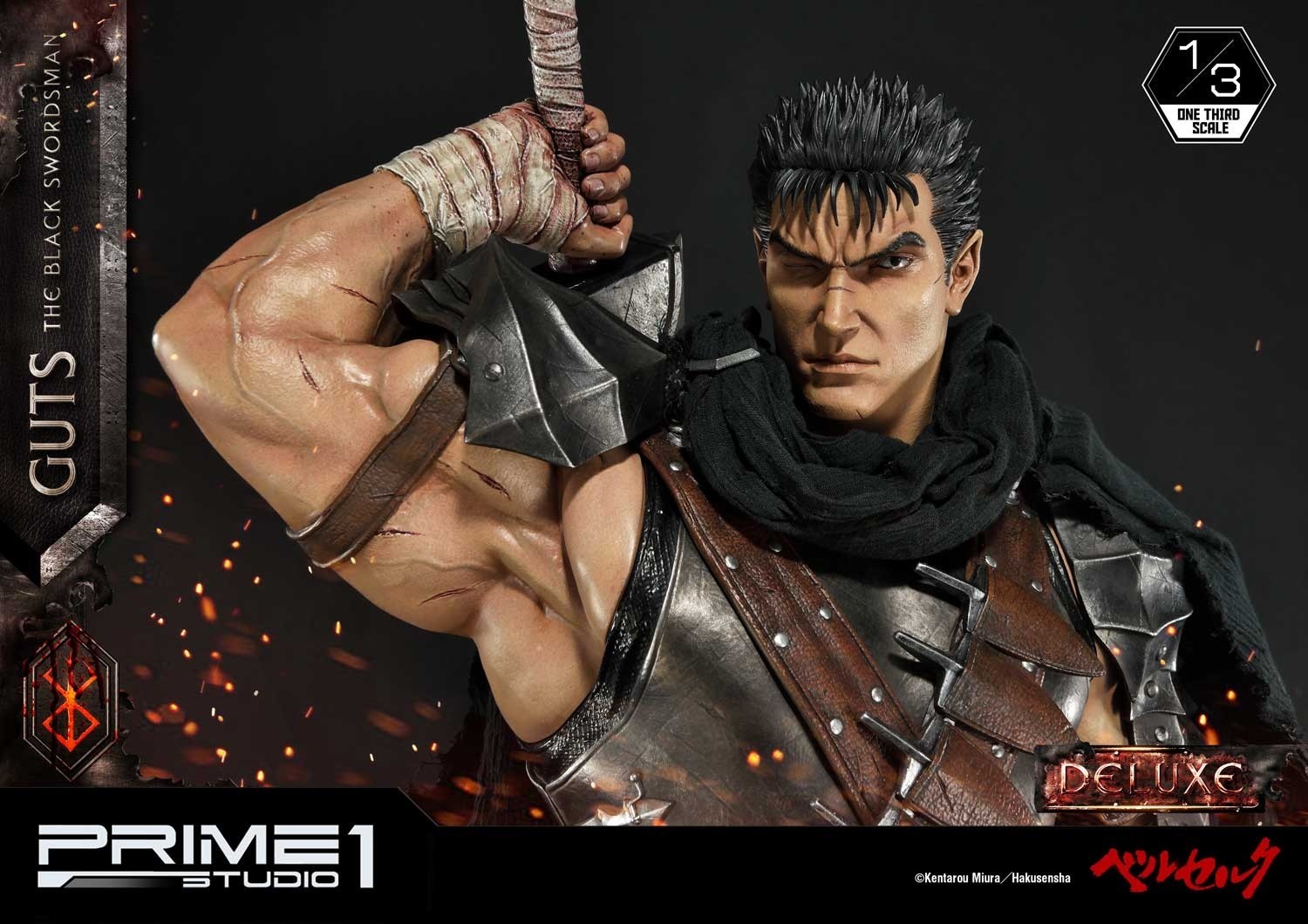Berserk - Guts - Puck - Museum Masterline Series  (MMBR-01DX) - 1/3 - The Black Swordsman, DX Version (Prime 1 Studio) photo 30