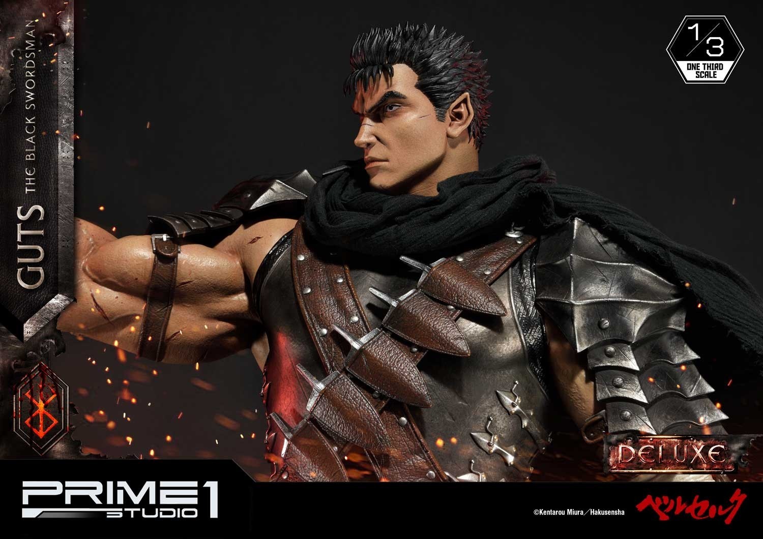 Berserk - Guts - Puck - Museum Masterline Series  (MMBR-01DX) - 1/3 - The Black Swordsman, DX Version (Prime 1 Studio) photo 31
