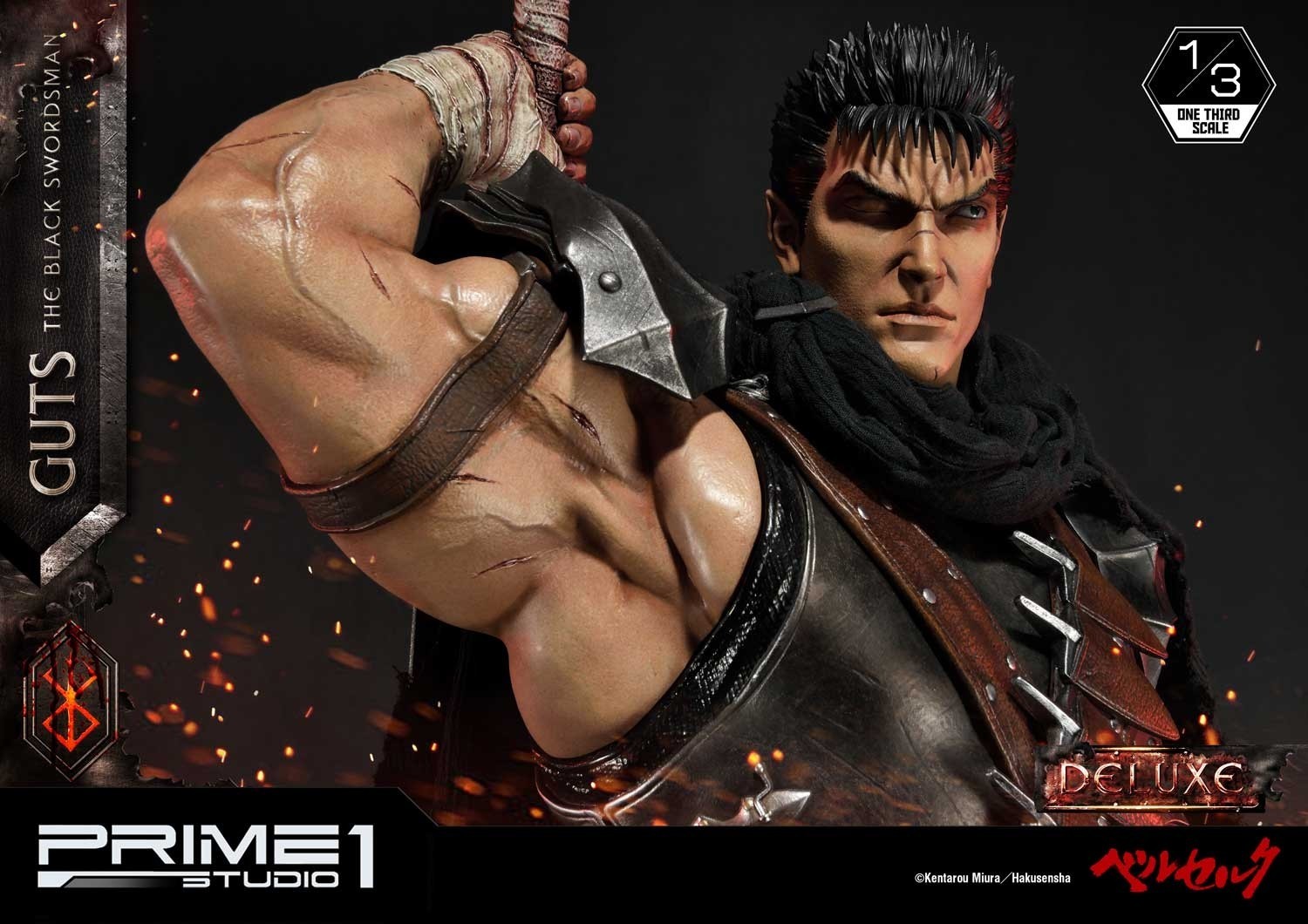 Berserk - Guts - Puck - Museum Masterline Series  (MMBR-01DX) - 1/3 - The Black Swordsman, DX Version (Prime 1 Studio) photo 32