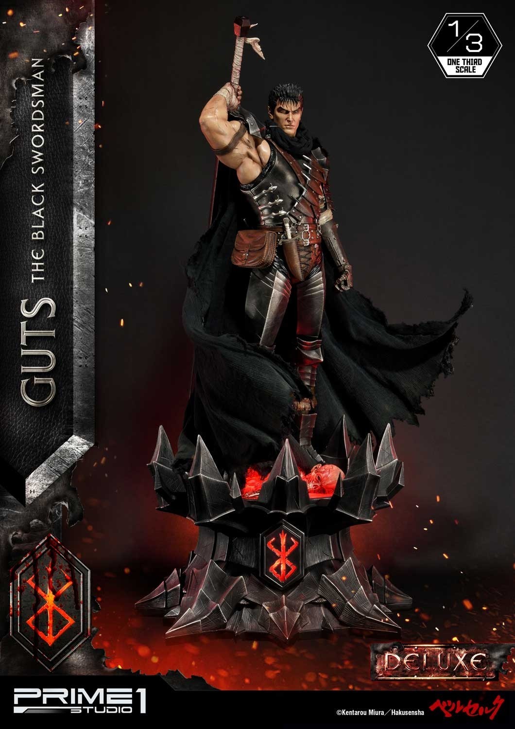 Berserk - Guts - Puck - Museum Masterline Series  (MMBR-01DX) - 1/3 - The Black Swordsman, DX Version (Prime 1 Studio) photo 34