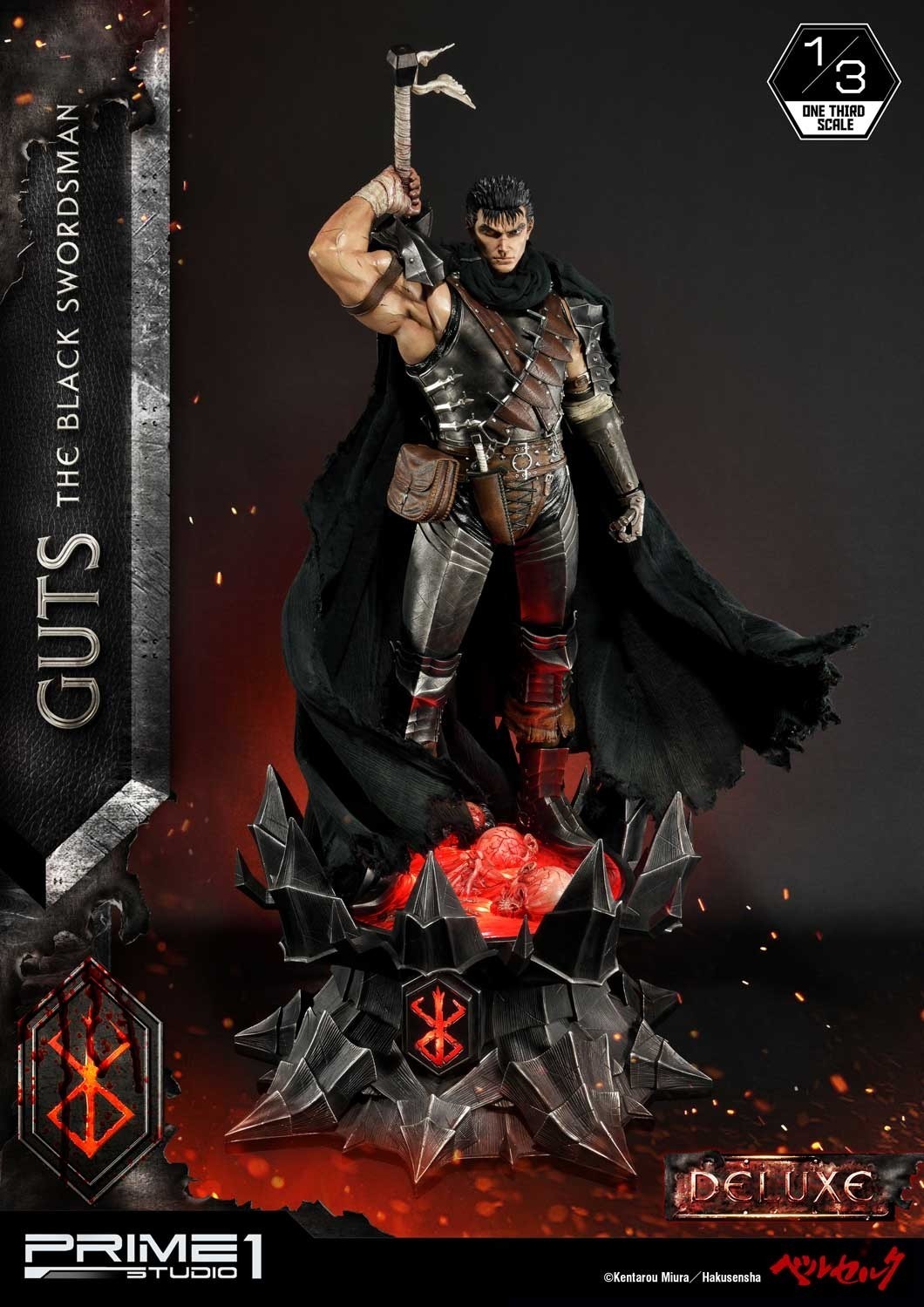 Berserk - Guts - Puck - Museum Masterline Series  (MMBR-01DX) - 1/3 - The Black Swordsman, DX Version (Prime 1 Studio) photo 35