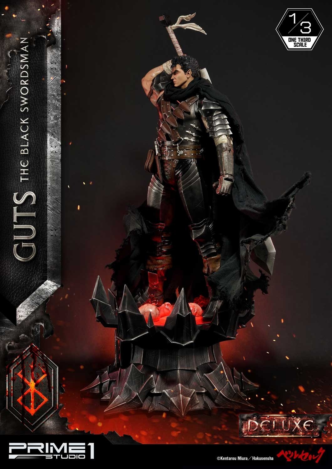 Berserk - Guts - Puck - Museum Masterline Series  (MMBR-01DX) - 1/3 - The Black Swordsman, DX Version (Prime 1 Studio) photo 36