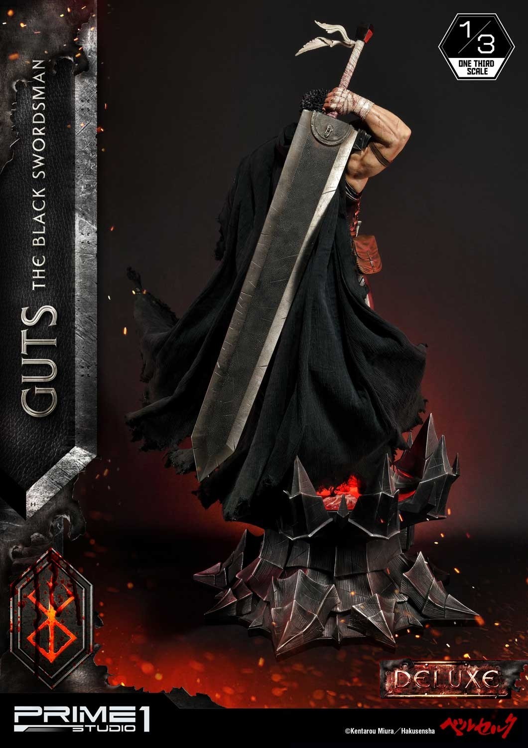 Berserk - Guts - Puck - Museum Masterline Series  (MMBR-01DX) - 1/3 - The Black Swordsman, DX Version (Prime 1 Studio) photo 37