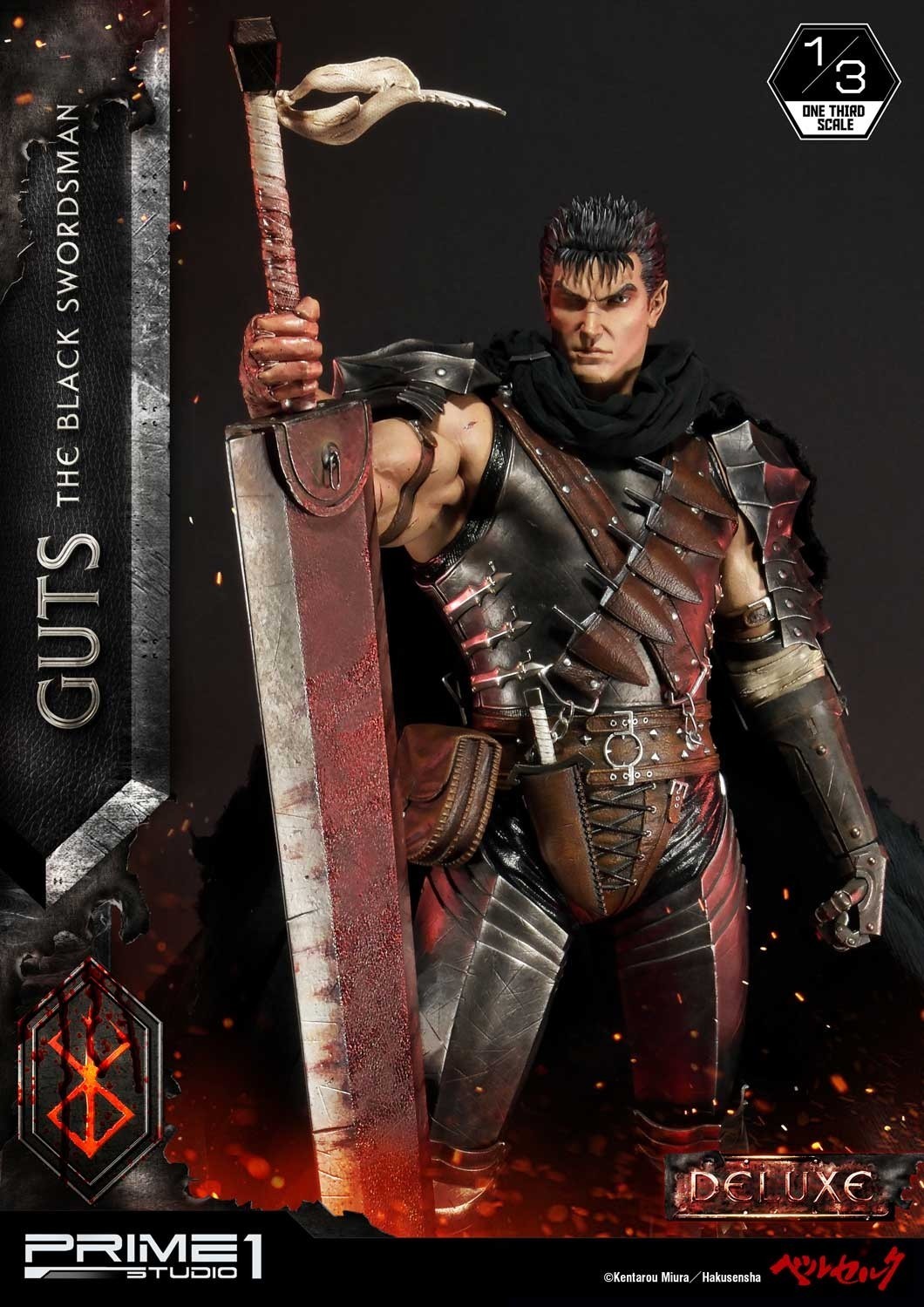Berserk - Guts - Puck - Museum Masterline Series  (MMBR-01DX) - 1/3 - The Black Swordsman, DX Version (Prime 1 Studio) photo 39