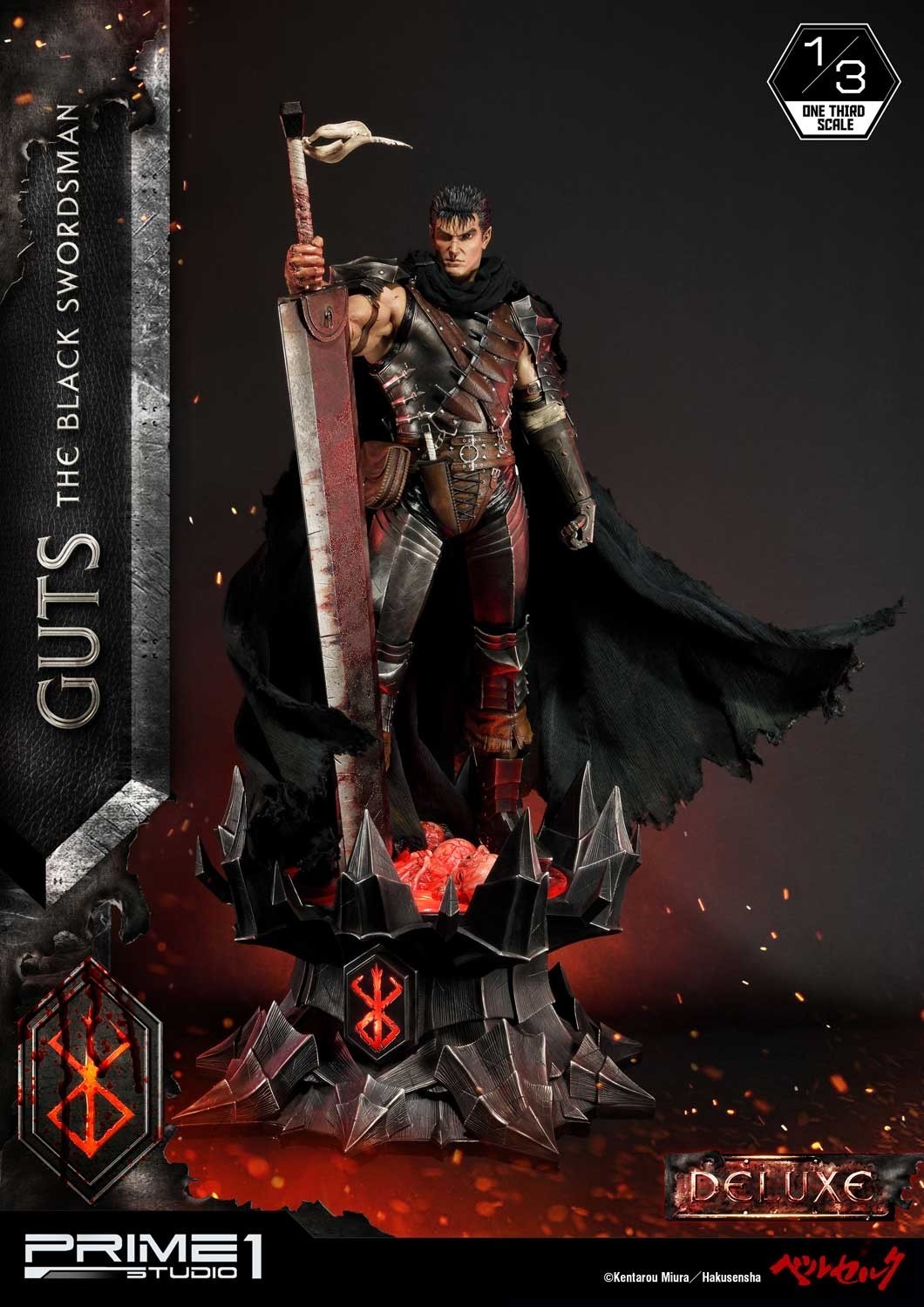 Berserk - Guts - Puck - Museum Masterline Series  (MMBR-01DX) - 1/3 - The Black Swordsman, DX Version (Prime 1 Studio) photo 40