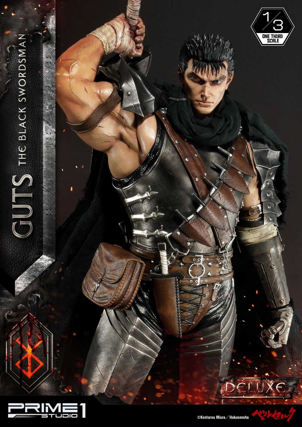 Berserk - Guts - Puck - Museum Masterline Series  (MMBR-01DX) - 1/3 - The Black Swordsman, DX Version (Prime 1 Studio) photo 42