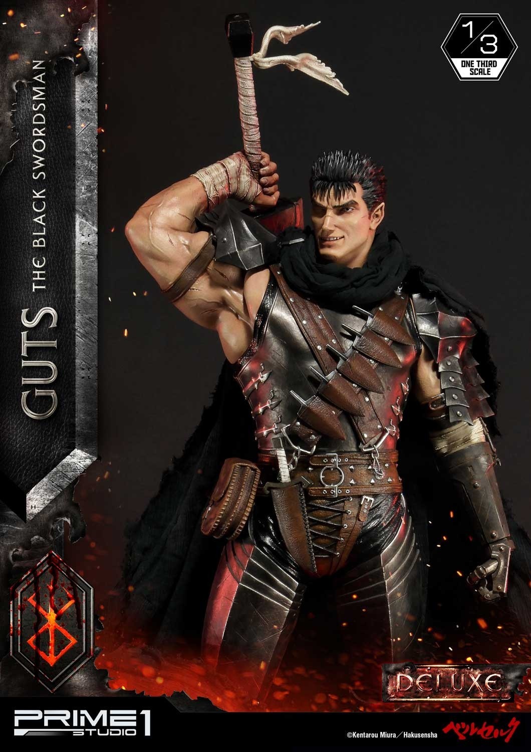 Berserk - Guts - Puck - Museum Masterline Series  (MMBR-01DX) - 1/3 - The Black Swordsman, DX Version (Prime 1 Studio) photo 43