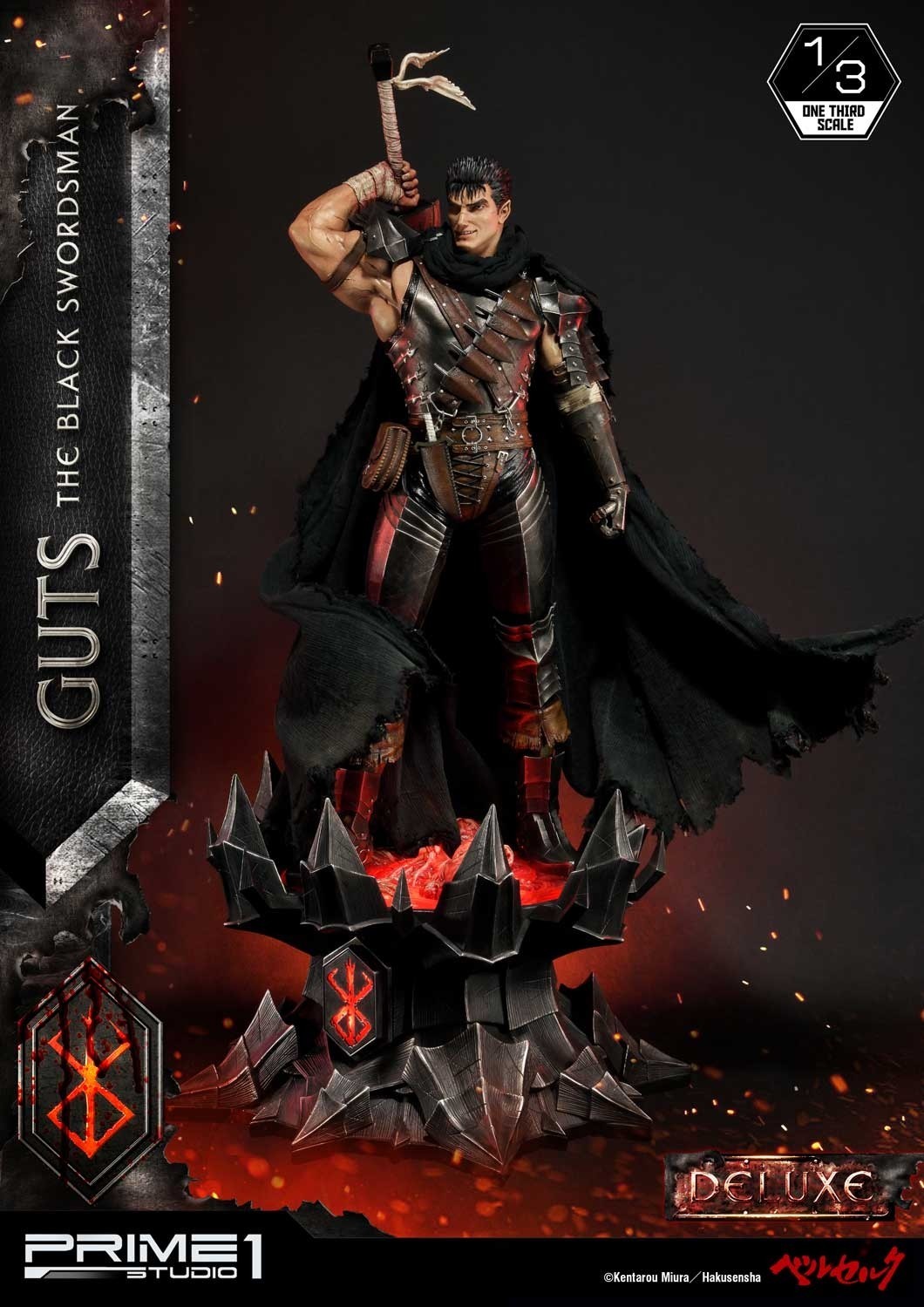 Berserk - Guts - Puck - Museum Masterline Series  (MMBR-01DX) - 1/3 - The Black Swordsman, DX Version (Prime 1 Studio) photo 44