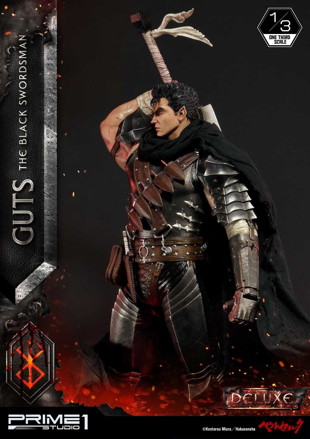 Berserk - Guts - Puck - Museum Masterline Series  (MMBR-01DX) - 1/3 - The Black Swordsman, DX Version (Prime 1 Studio) photo 45