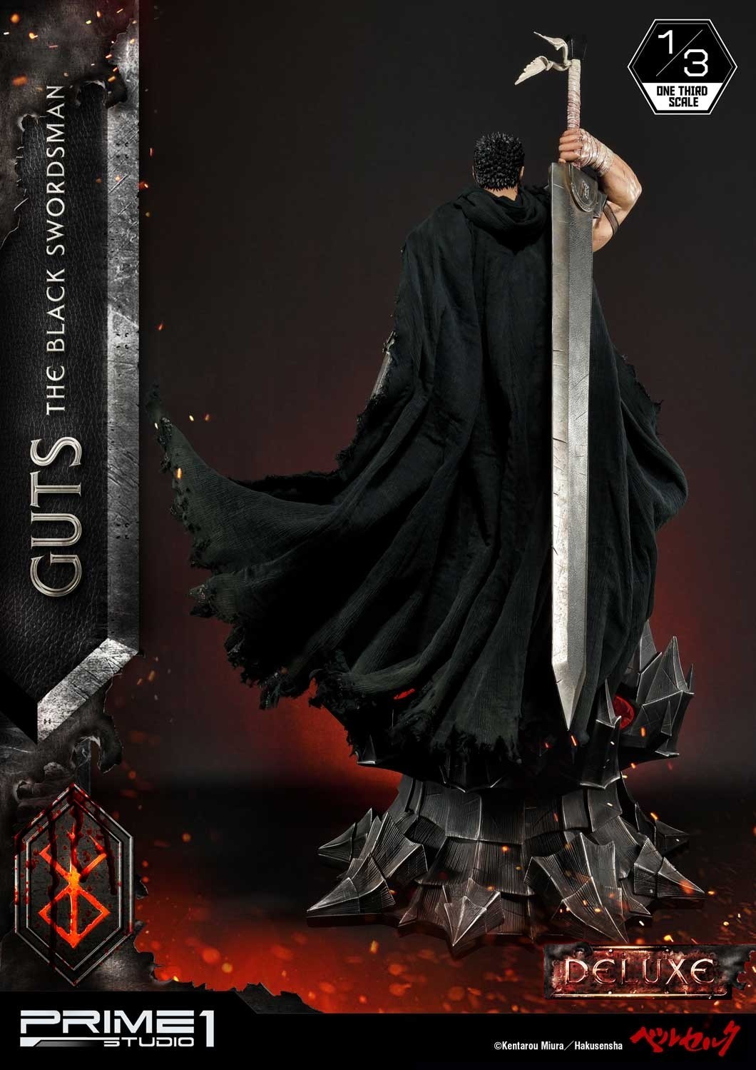 Berserk - Guts - Puck - Museum Masterline Series  (MMBR-01DX) - 1/3 - The Black Swordsman, DX Version (Prime 1 Studio) photo 46