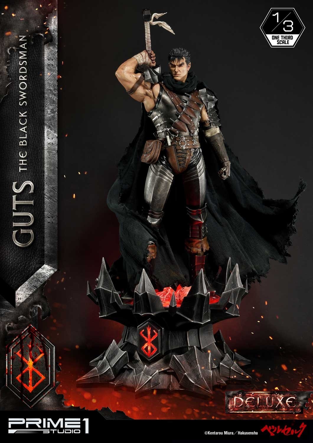 Berserk - Guts - Puck - Museum Masterline Series  (MMBR-01DX) - 1/3 - The Black Swordsman, DX Version (Prime 1 Studio) photo 48