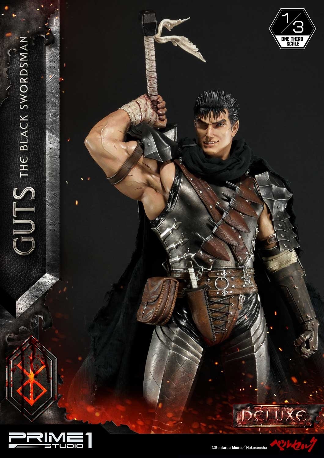 Berserk - Guts - Puck - Museum Masterline Series  (MMBR-01DX) - 1/3 - The Black Swordsman, DX Version (Prime 1 Studio) photo 49