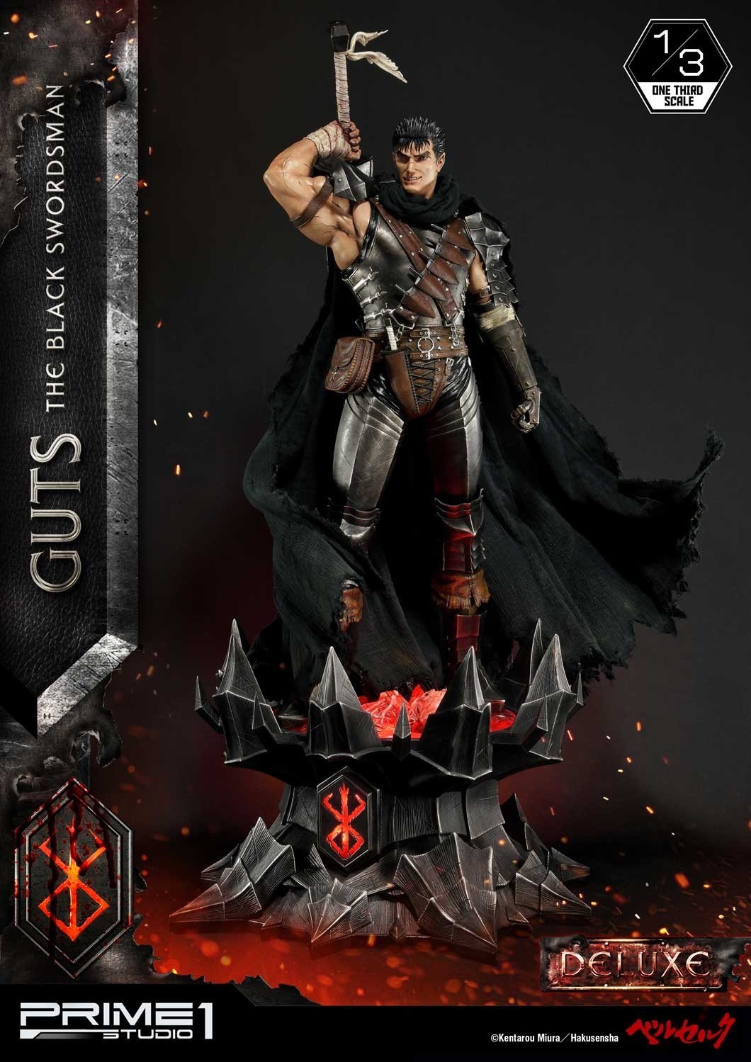 Berserk - Guts - Puck - Museum Masterline Series  (MMBR-01DX) - 1/3 - The Black Swordsman, DX Version (Prime 1 Studio) photo 51