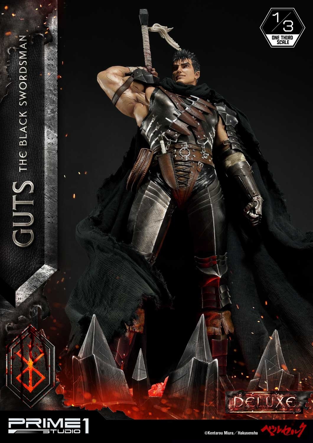 Berserk - Guts - Puck - Museum Masterline Series  (MMBR-01DX) - 1/3 - The Black Swordsman, DX Version (Prime 1 Studio) photo 52
