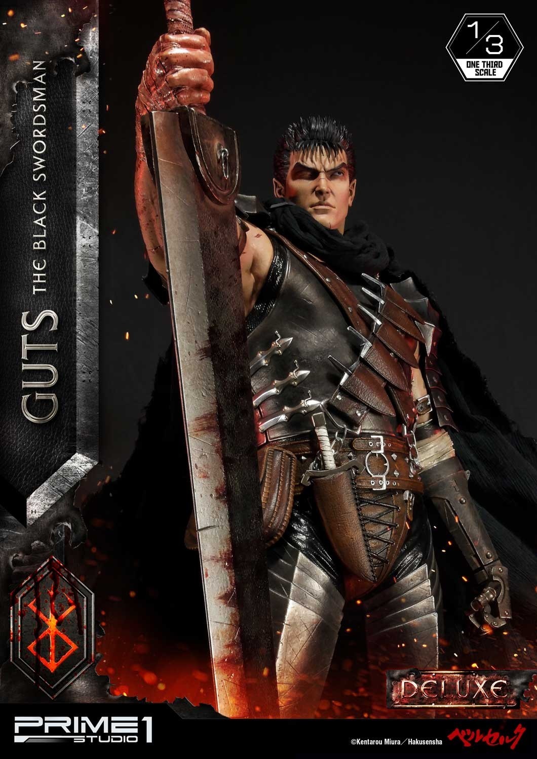 Berserk - Guts - Puck - Museum Masterline Series  (MMBR-01DX) - 1/3 - The Black Swordsman, DX Version (Prime 1 Studio) photo 53