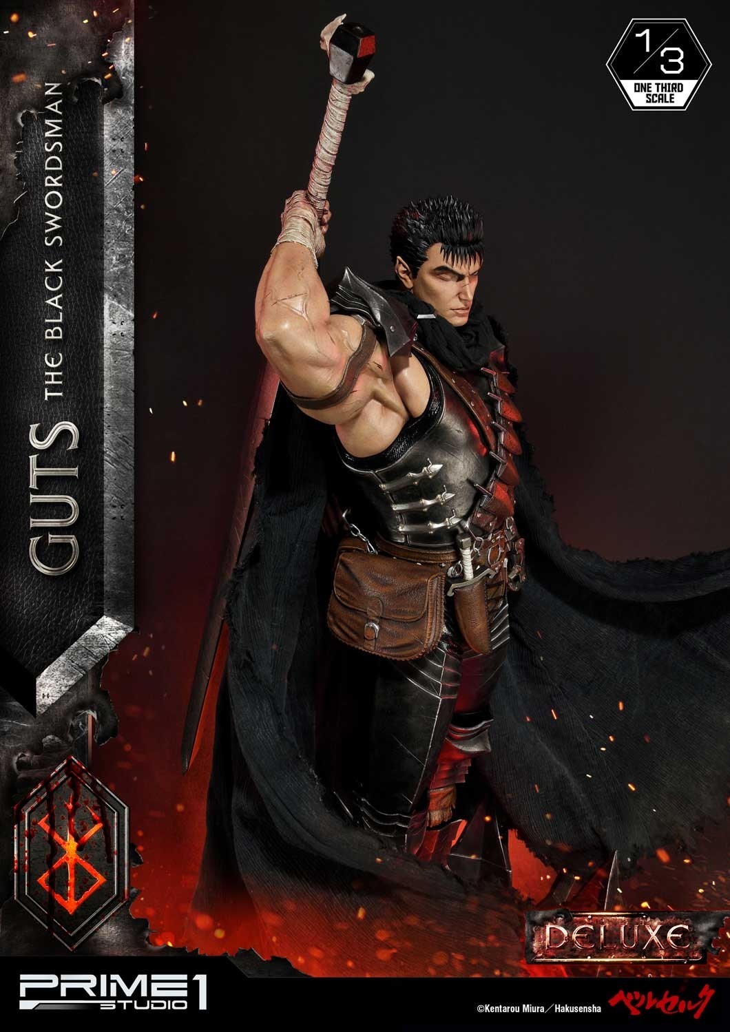 Berserk - Guts - Puck - Museum Masterline Series  (MMBR-01DX) - 1/3 - The Black Swordsman, DX Version (Prime 1 Studio) photo 55