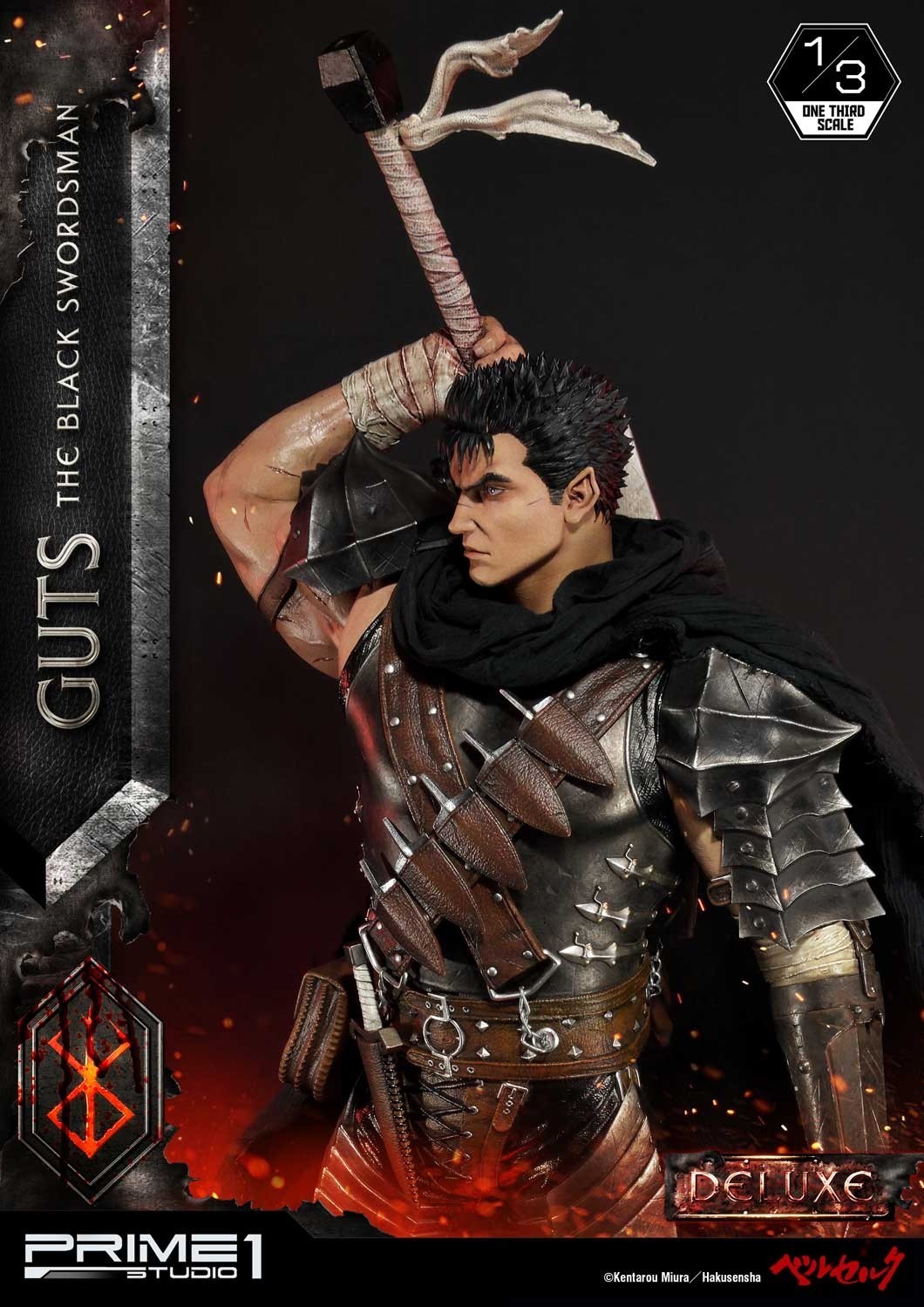Berserk - Guts - Puck - Museum Masterline Series  (MMBR-01DX) - 1/3 - The Black Swordsman, DX Version (Prime 1 Studio) photo 56