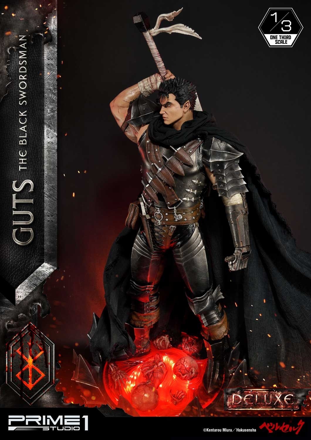 Berserk - Guts - Puck - Museum Masterline Series  (MMBR-01DX) - 1/3 - The Black Swordsman, DX Version (Prime 1 Studio) photo 57