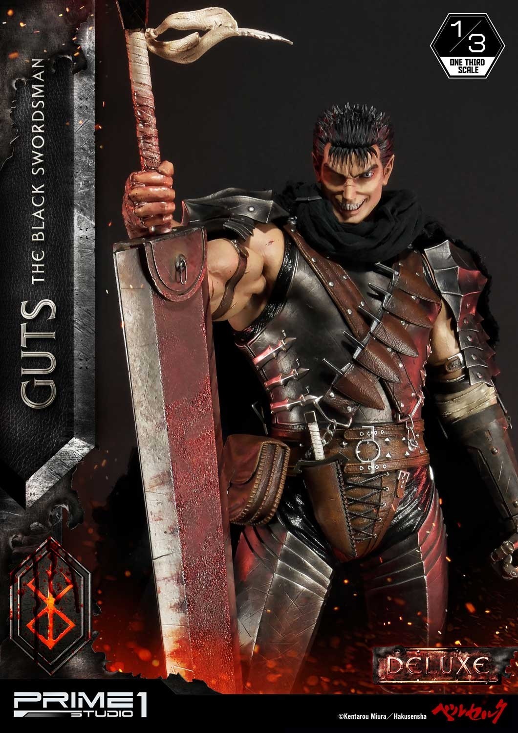 Berserk - Guts - Puck - Museum Masterline Series  (MMBR-01DX) - 1/3 - The Black Swordsman, DX Version (Prime 1 Studio) photo 58