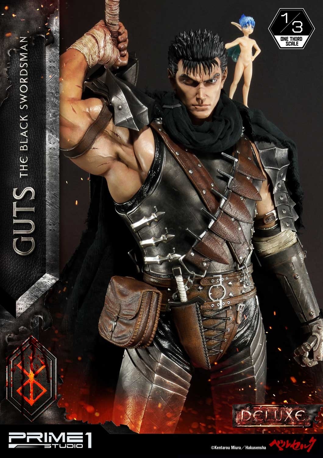 Berserk - Guts - Puck - Museum Masterline Series  (MMBR-01DX) - 1/3 - The Black Swordsman, DX Version (Prime 1 Studio) photo 59