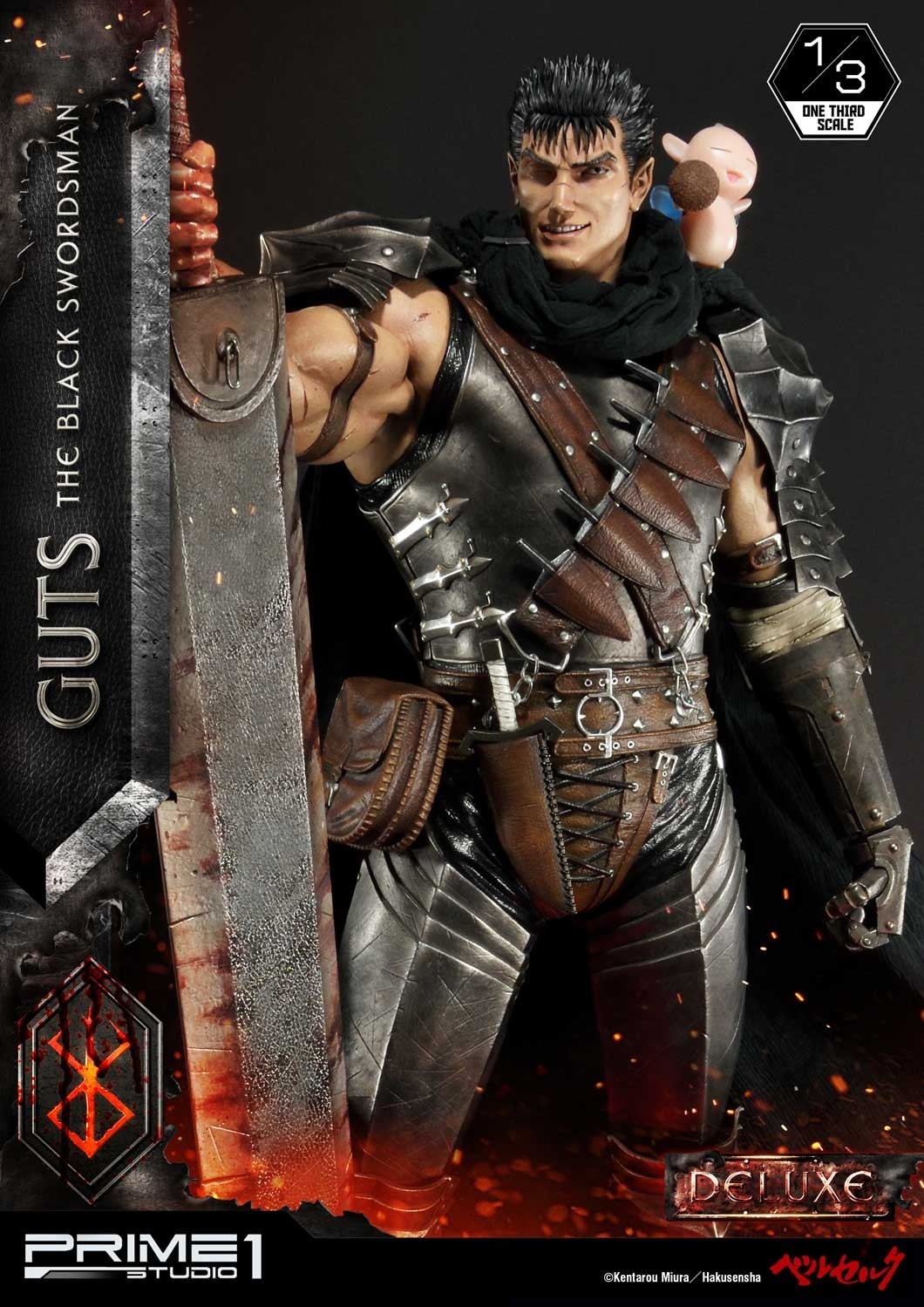 Berserk - Guts - Puck - Museum Masterline Series  (MMBR-01DX) - 1/3 - The Black Swordsman, DX Version (Prime 1 Studio) photo 61
