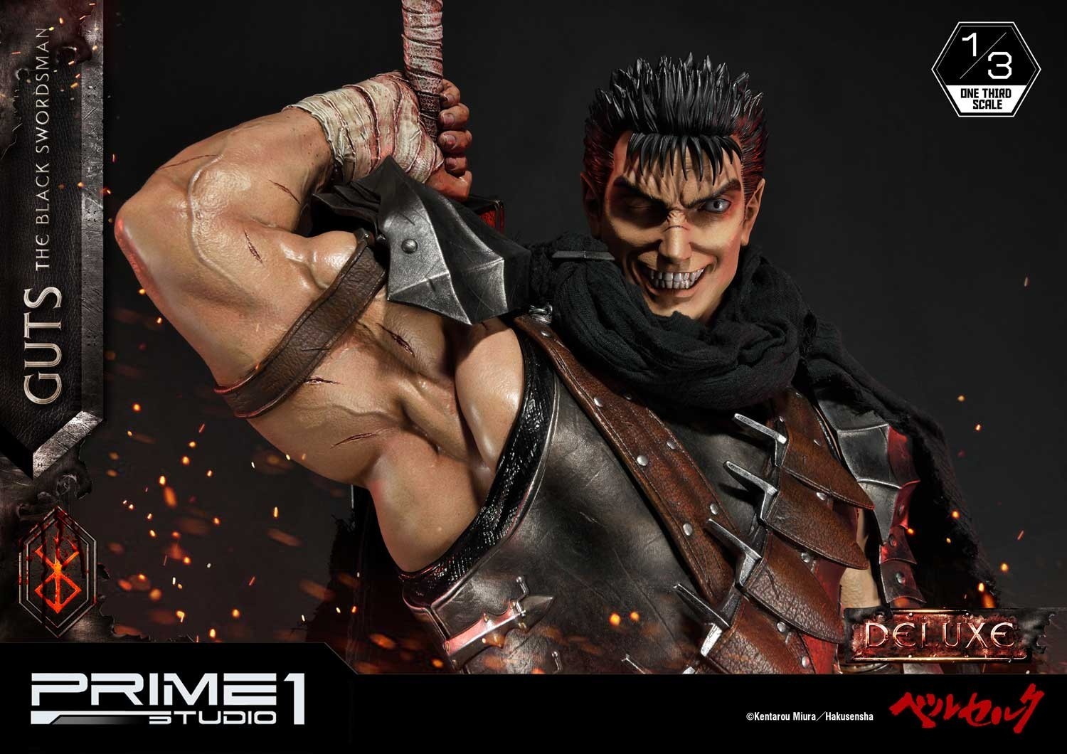 Berserk - Guts - Puck - Museum Masterline Series  (MMBR-01DX) - 1/3 - The Black Swordsman, DX Version (Prime 1 Studio) photo 63