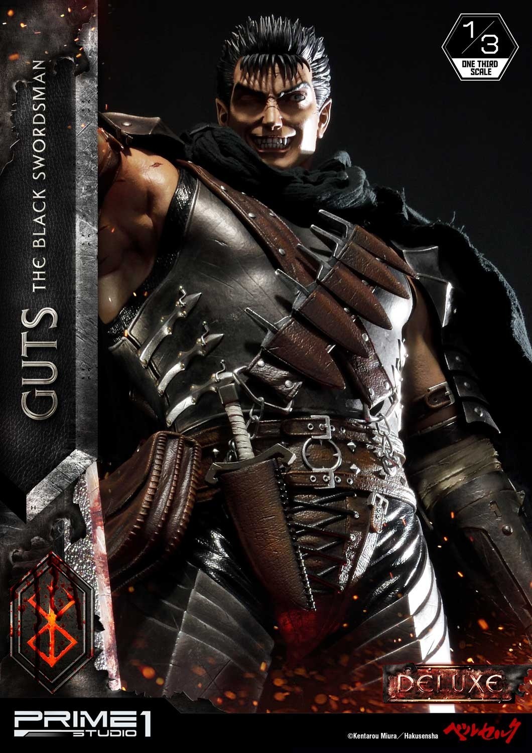 Berserk - Guts - Puck - Museum Masterline Series  (MMBR-01DX) - 1/3 - The Black Swordsman, DX Version (Prime 1 Studio) photo 67