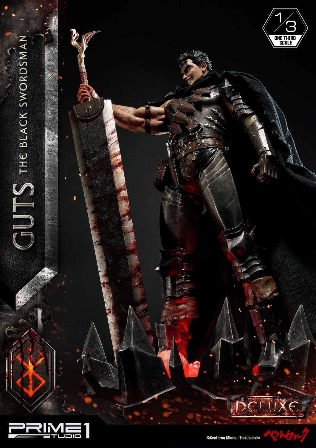 Berserk - Guts - Puck - Museum Masterline Series  (MMBR-01DX) - 1/3 - The Black Swordsman, DX Version (Prime 1 Studio) photo 68