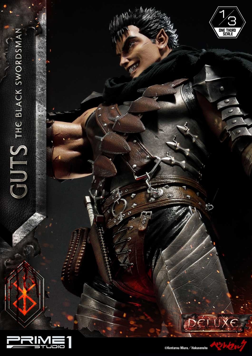 Berserk - Guts - Puck - Museum Masterline Series  (MMBR-01DX) - 1/3 - The Black Swordsman, DX Version (Prime 1 Studio) photo 69