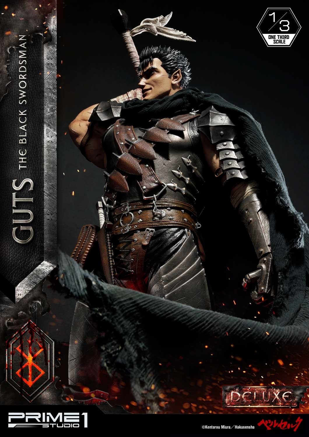 Berserk - Guts - Puck - Museum Masterline Series  (MMBR-01DX) - 1/3 - The Black Swordsman, DX Version (Prime 1 Studio) photo 70