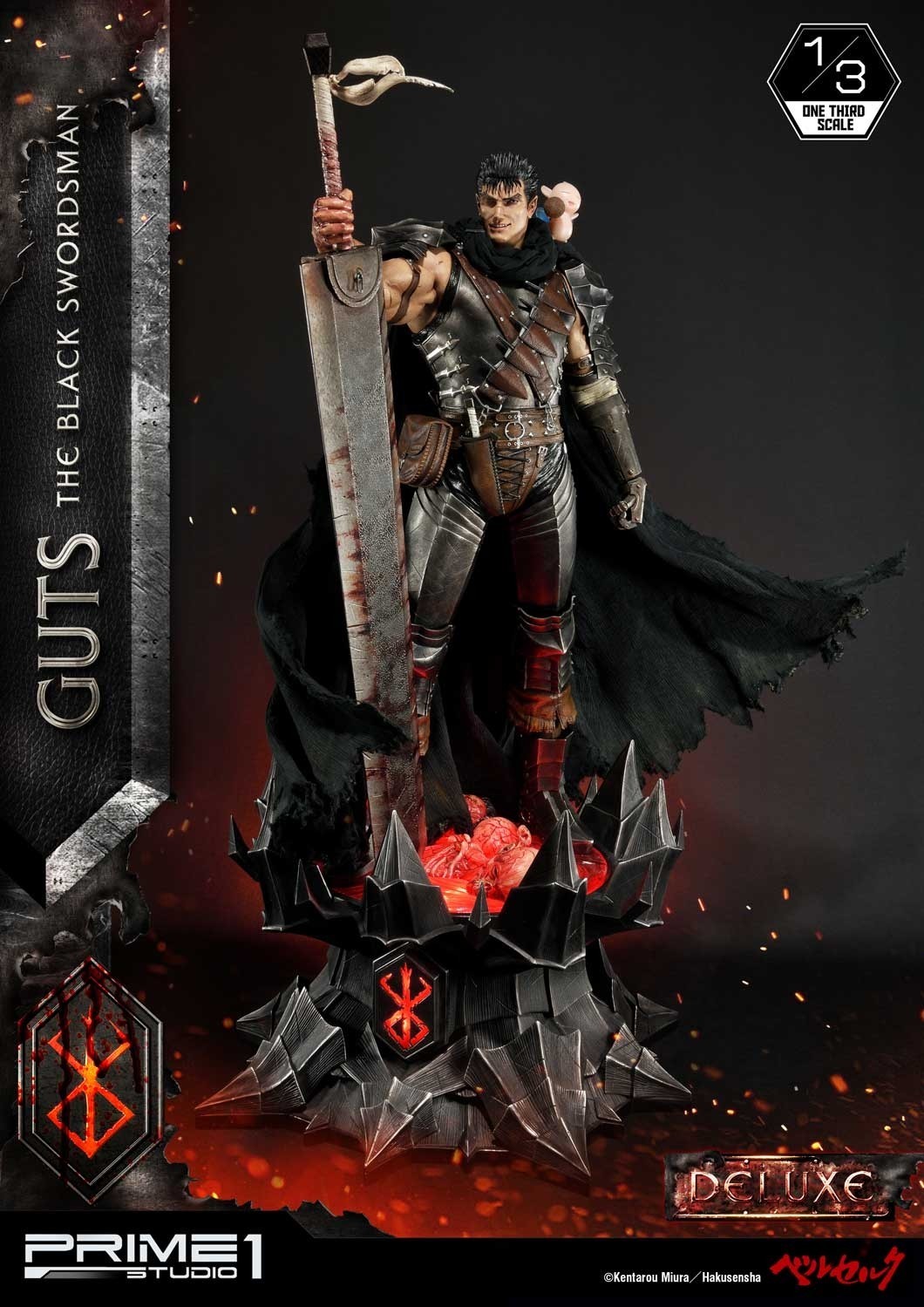 Berserk - Guts - Puck - Museum Masterline Series  (MMBR-01DX) - 1/3 - The Black Swordsman, DX Version (Prime 1 Studio) photo 72