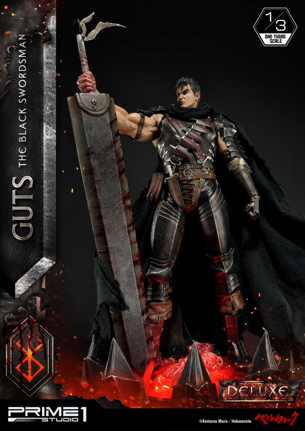 Berserk - Guts - Puck - Museum Masterline Series  (MMBR-01DX) - 1/3 - The Black Swordsman, DX Version (Prime 1 Studio) photo 74