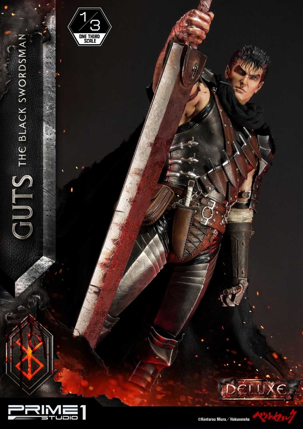 Berserk - Guts - Puck - Museum Masterline Series  (MMBR-01DX) - 1/3 - The Black Swordsman, DX Version (Prime 1 Studio) photo 75