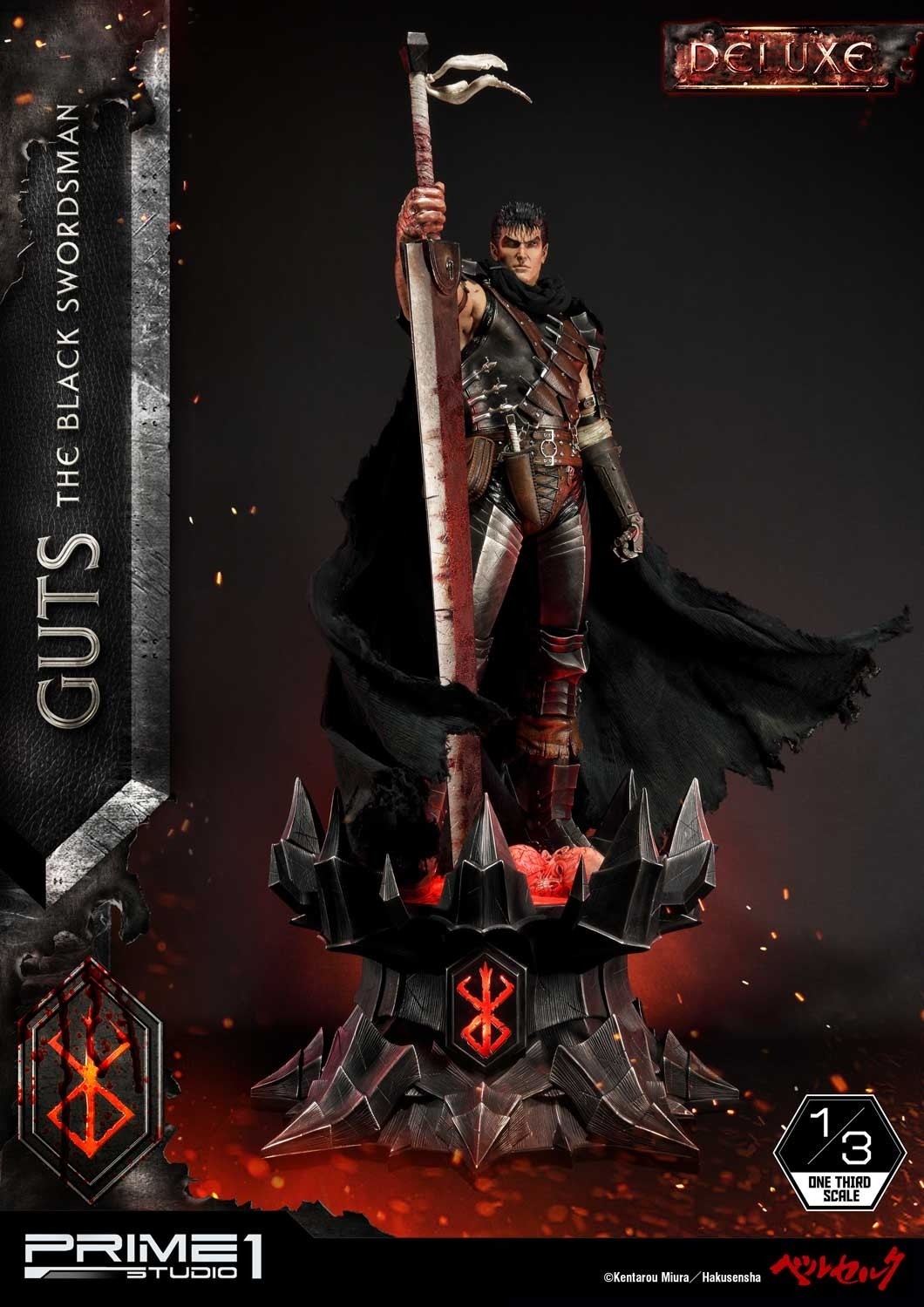 Berserk - Guts - Puck - Museum Masterline Series  (MMBR-01DX) - 1/3 - The Black Swordsman, DX Version (Prime 1 Studio) photo 76