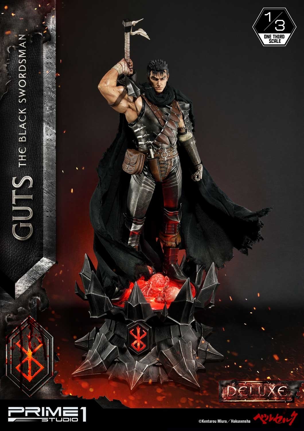 Berserk - Guts - Puck - Museum Masterline Series  (MMBR-01DX) - 1/3 - The Black Swordsman, DX Version (Prime 1 Studio) photo 79