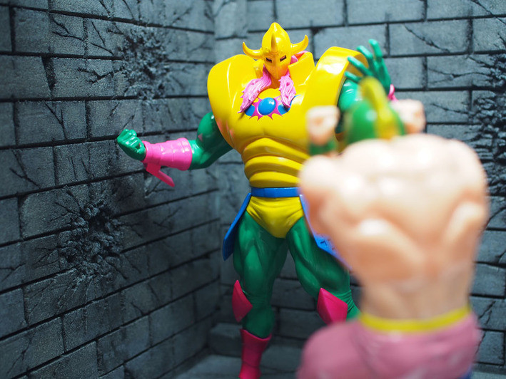 Kinnikuman - Akuma Shogun - CCP Muscular Collection - 1.0 Pop Art Model Ver. (CCP) photo 5