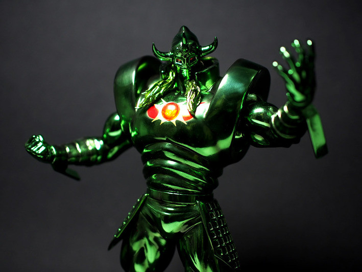 Kinnikuman - Akuma Shogun - CCP Muscular Collection Takumi - 1.0 Emerald Ver. (CCP) photo 2