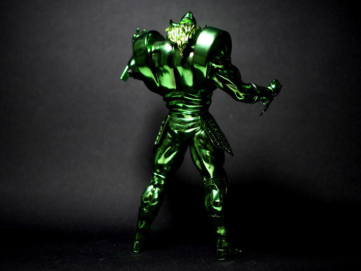 Kinnikuman - Akuma Shogun - CCP Muscular Collection Takumi - 1.0 Emerald Ver. (CCP) photo 4