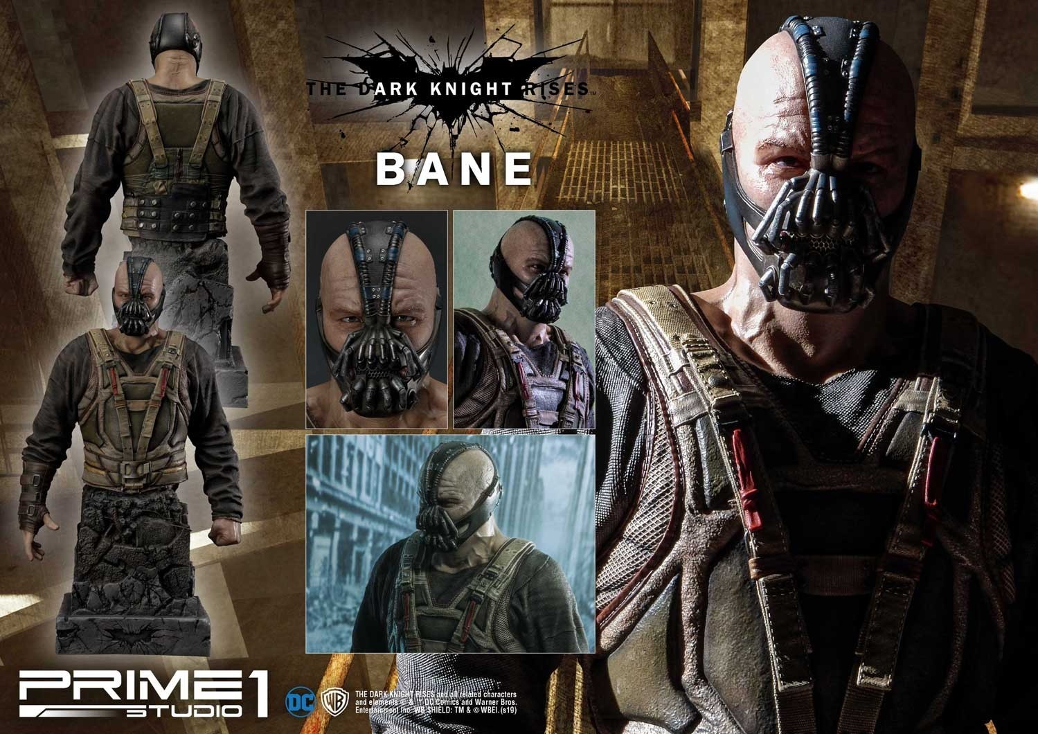 The Dark Knight Rises - Bane - Premium Bust  (PBDC-05) - 1/3 (Prime 1 Studio) photo 13