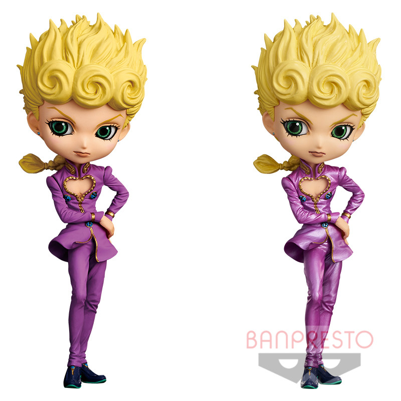 Jojo no Kimyou na Bouken - Ougon no Kaze - Giorno Giovanna - Jojo no Kimyou na Bouken Ougon no Kaze Q Posket - Q Posket (Bandai Spirits)