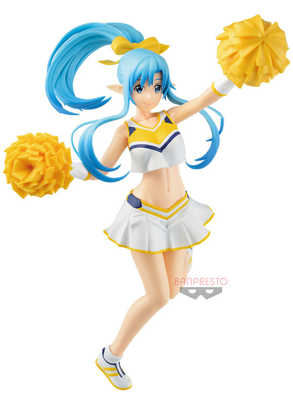 Sword Art Online Memory Defrag - Asuna - EXQ Figure - Hooray Love Cheers (Bandai Spirits) photo 3