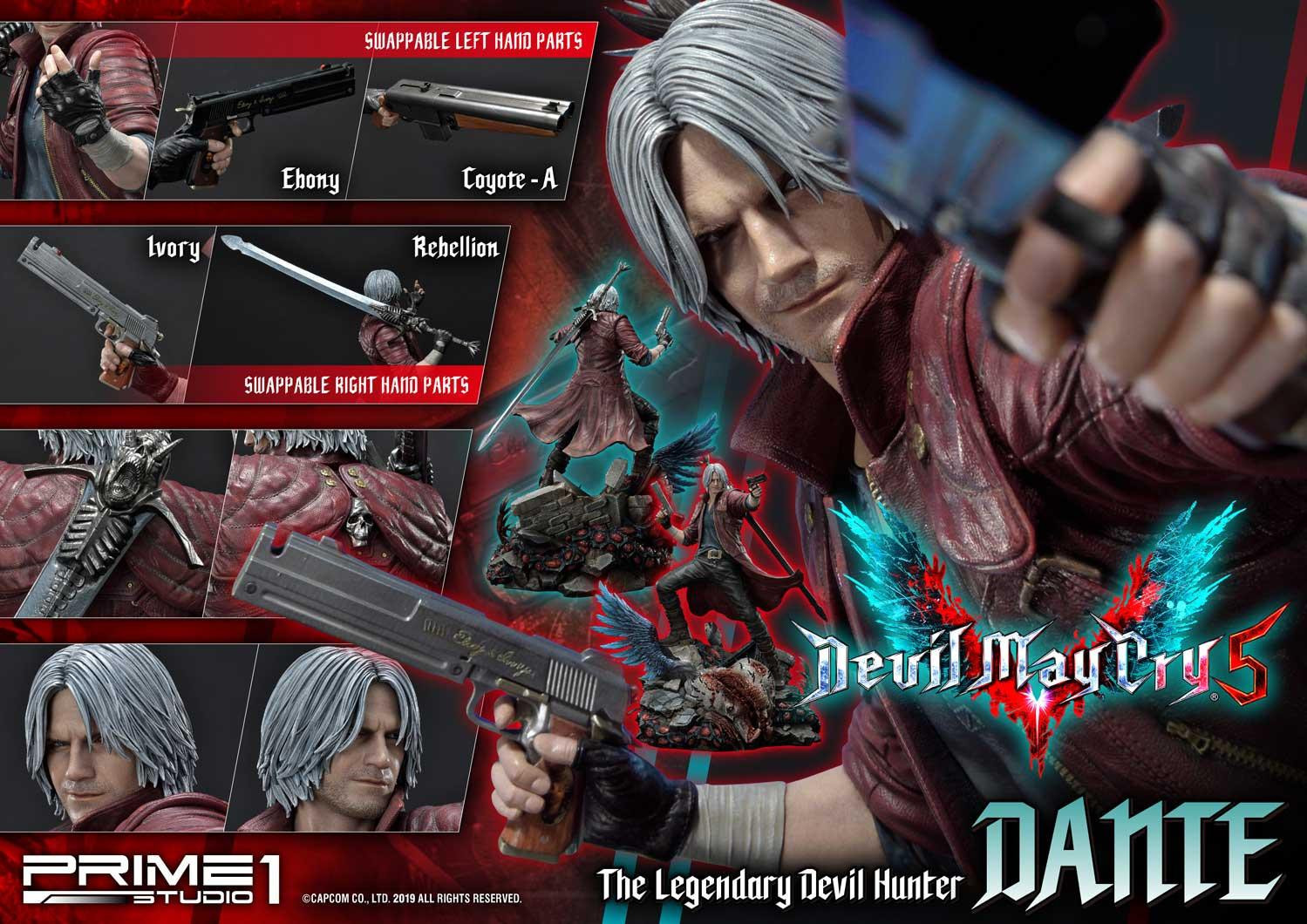 Devil May Cry 5 - Dante - Ultimate Premium Masterline  (UPMDMCV-02) - 1/4 (Prime 1 Studio) photo 8