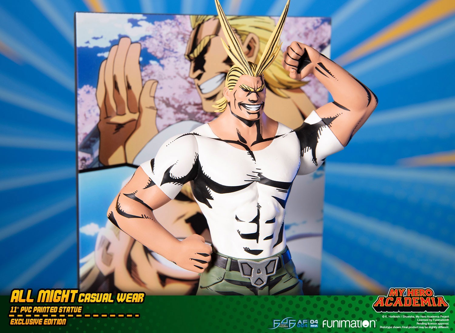 Boku no Hero Academia - All Might - Casual, Exclusive Edition (First 4 Figures) photo 2