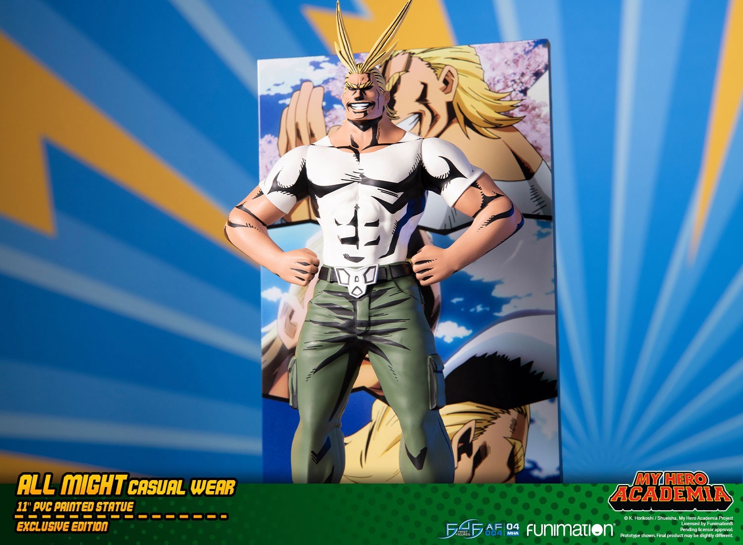 Boku no Hero Academia - All Might - Casual, Exclusive Edition (First 4 Figures) photo 3