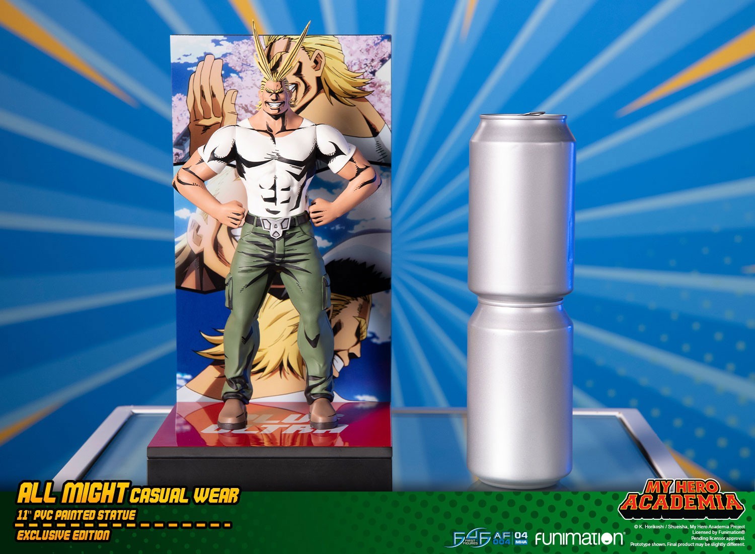 Boku no Hero Academia - All Might - Casual, Exclusive Edition (First 4 Figures) photo 4